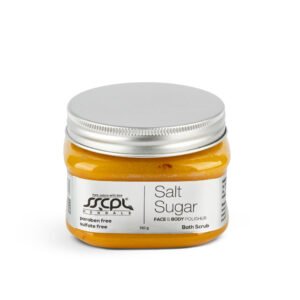 Salt Sugar Bath and Body Scrub